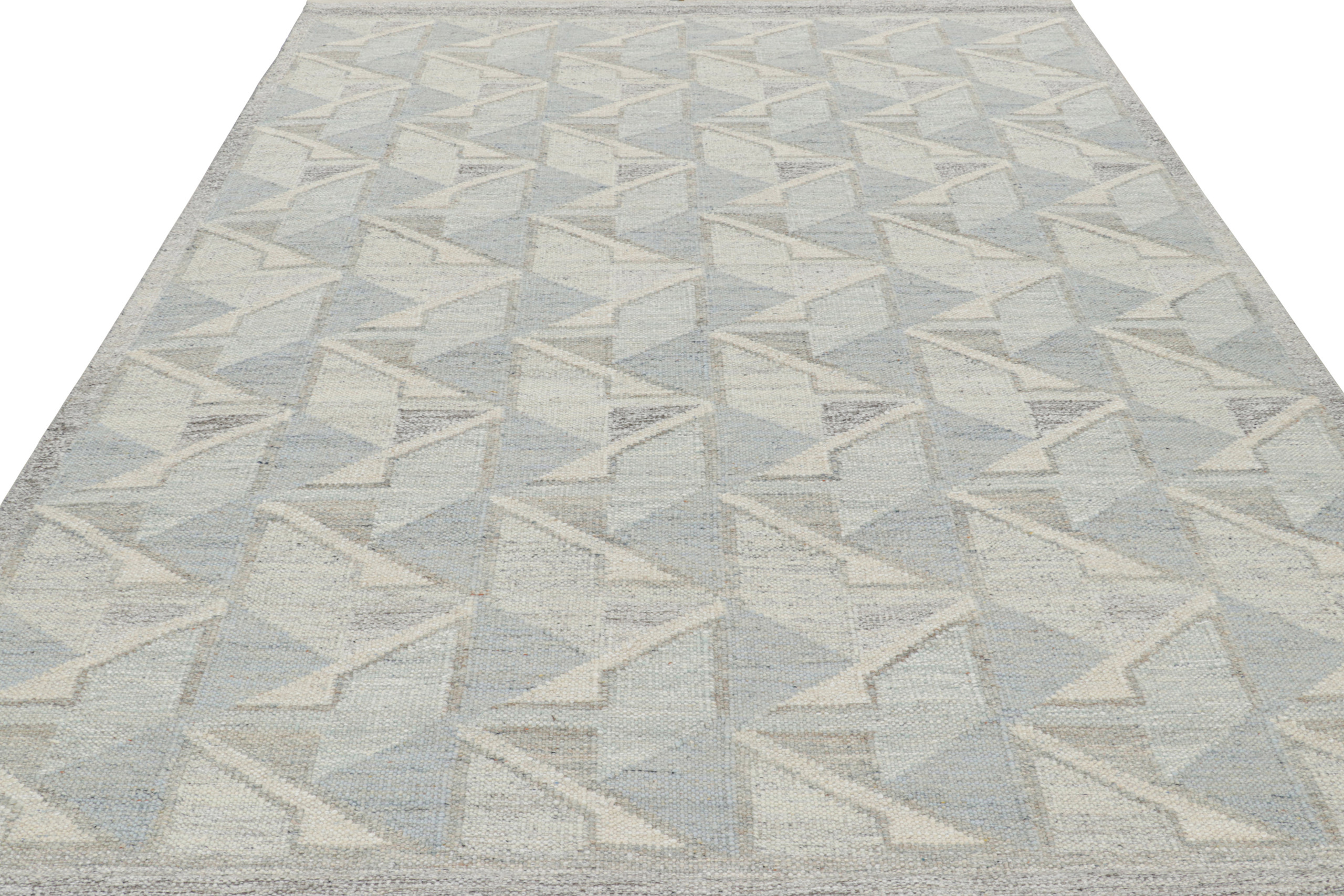 Scandinavian Rug with Geometric Patterns
