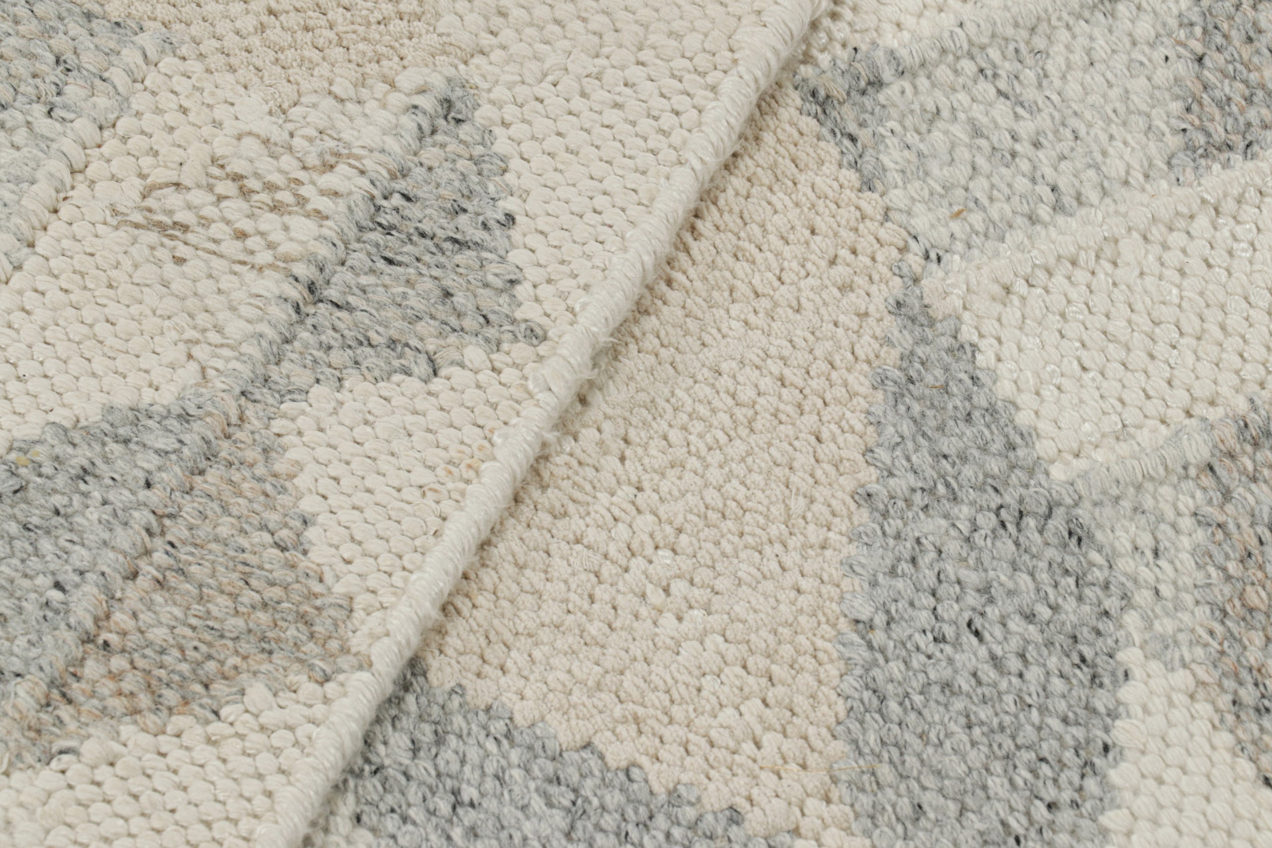 Scandinavian Rug with Geometric Patterns