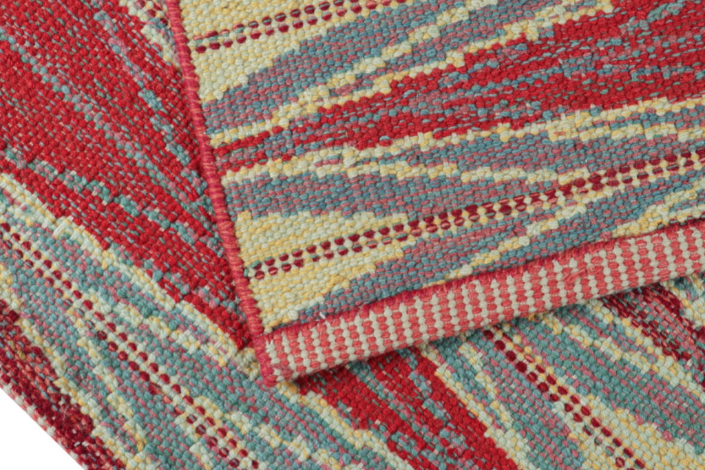Scandinavian Rug with Geometric Patterns