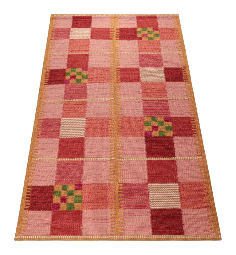 Scandinavian Rug with Geometric Patterns