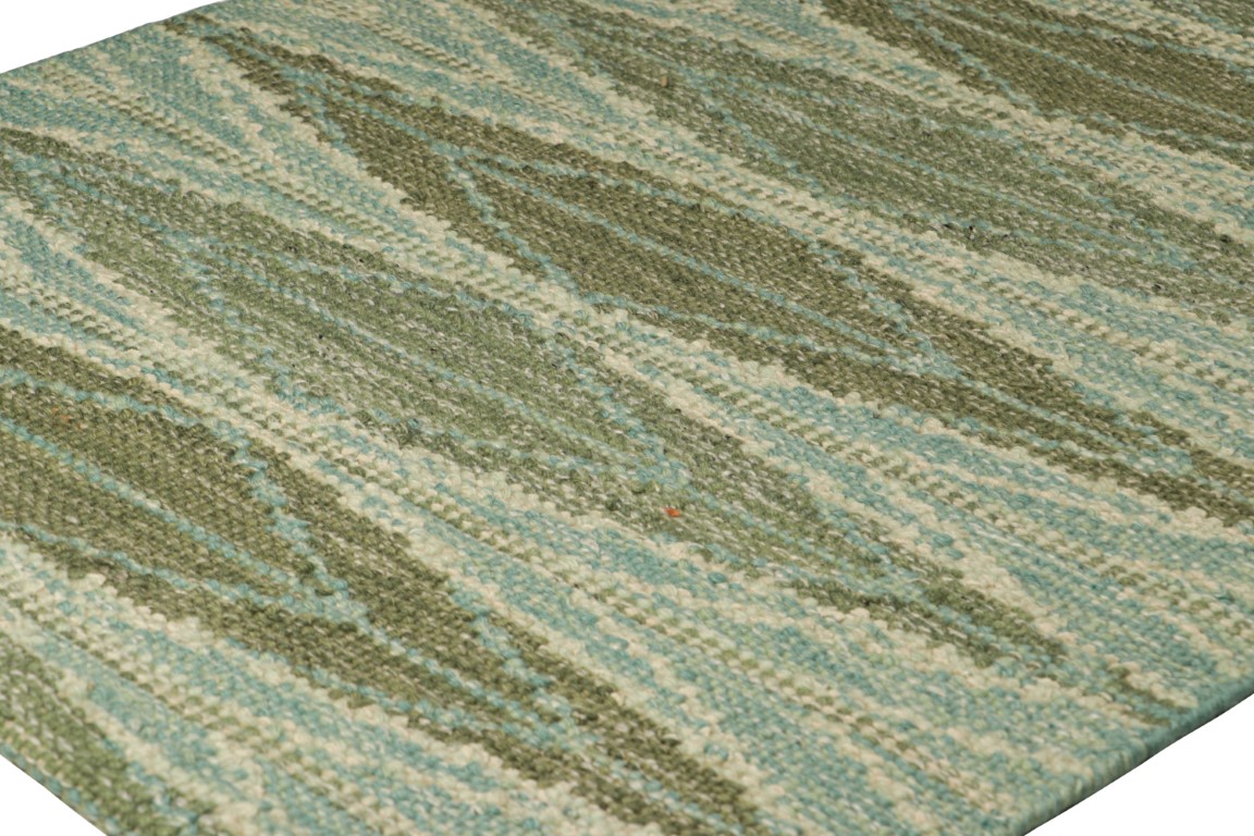 Scandinavian Rug with Geometric Patterns