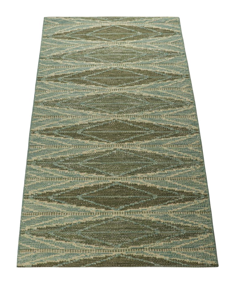 Scandinavian Rug with Geometric Patterns
