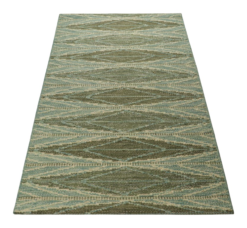 Scandinavian Rug with Geometric Patterns