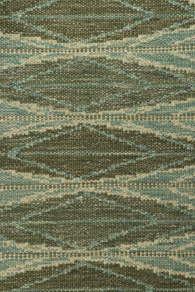 Scandinavian Rug with Geometric Patterns