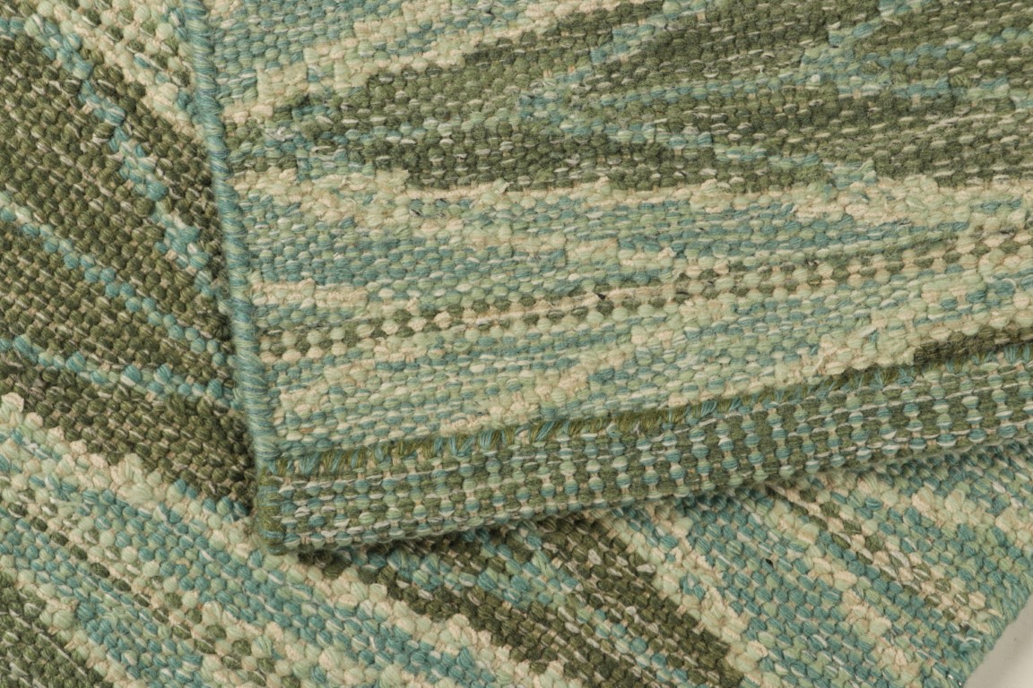 Scandinavian Rug with Geometric Patterns