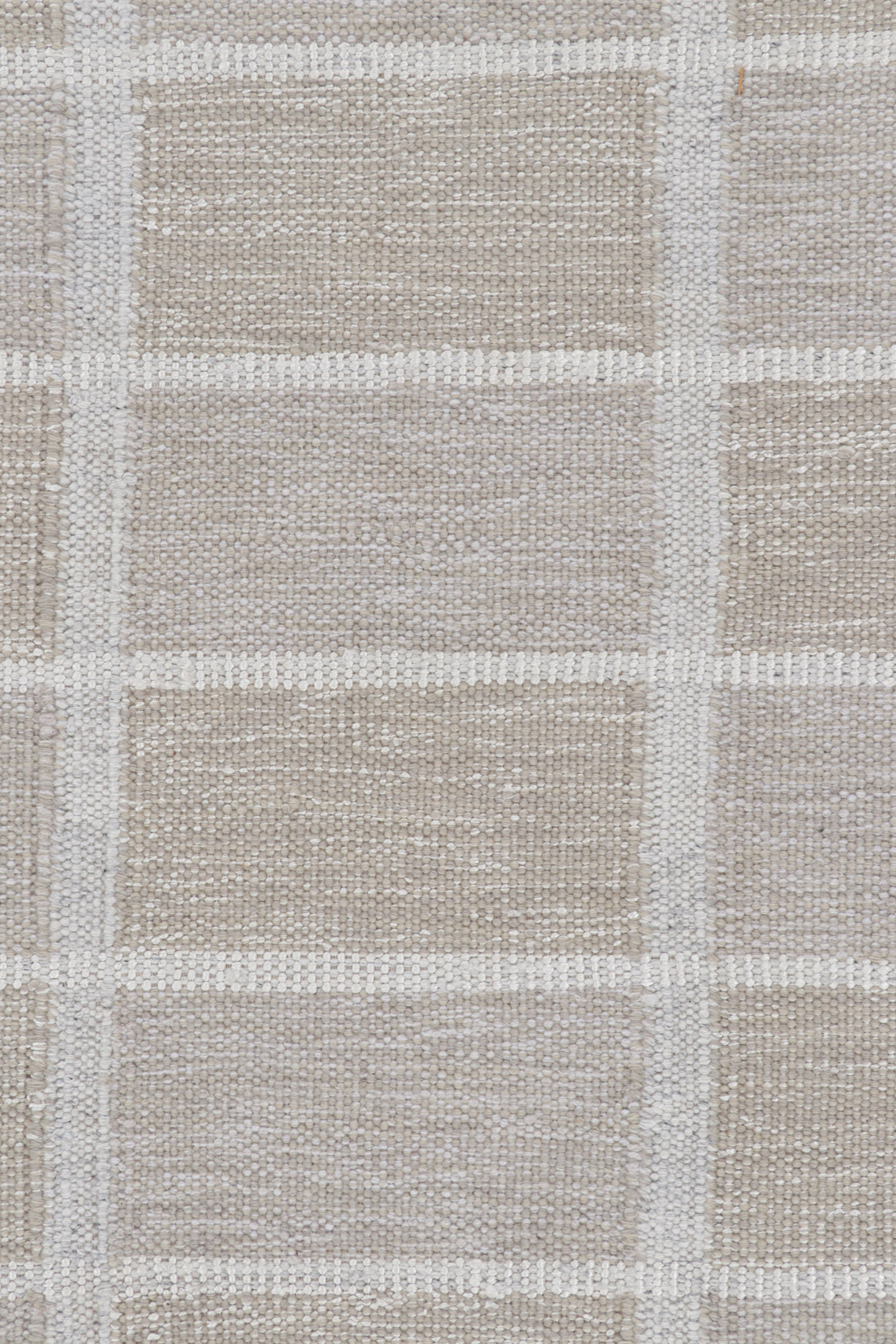 Scandinavian Rug with Geometric Patterns