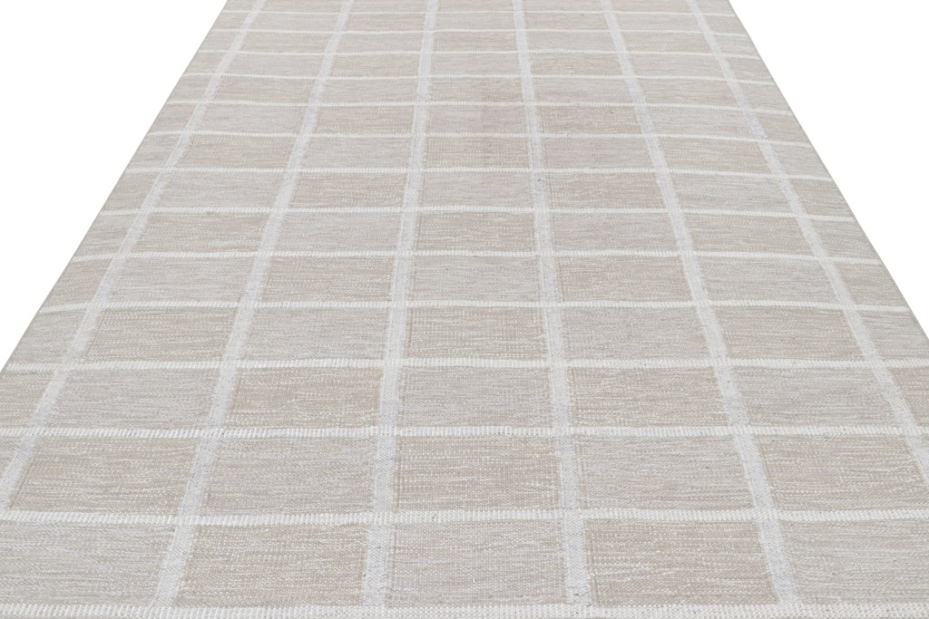 Scandinavian Rug with Geometric Patterns