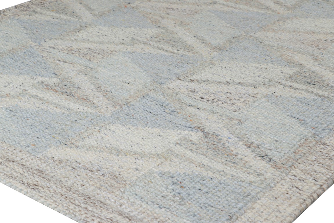 Scandinavian Rug with Geometric Patterns