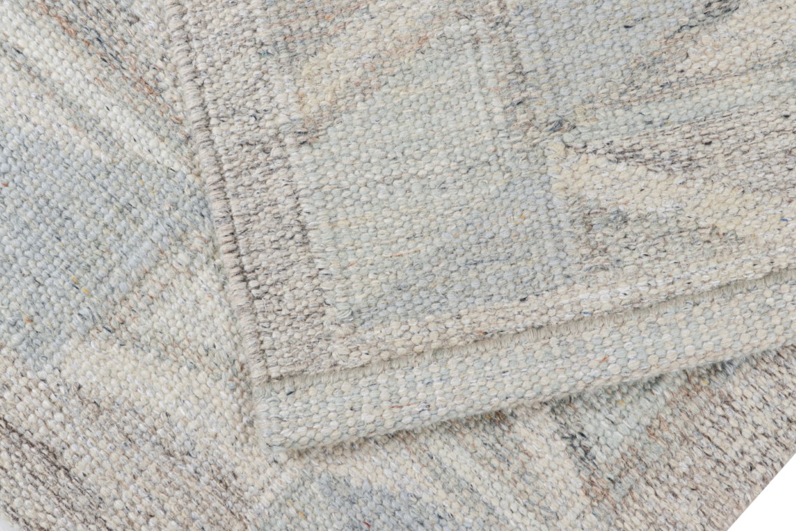 Scandinavian Rug with Geometric Patterns