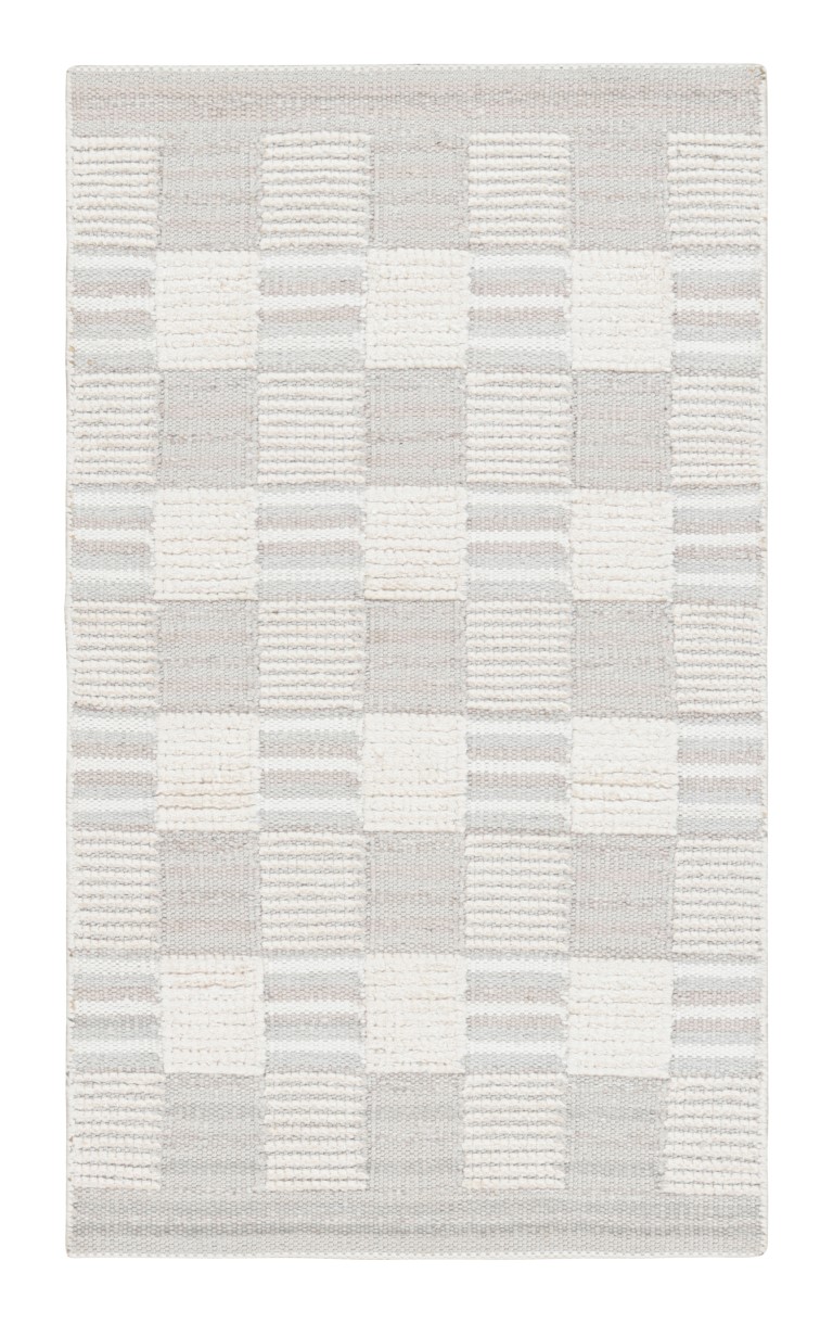 Scandinavian Rug with Geometric Patterns