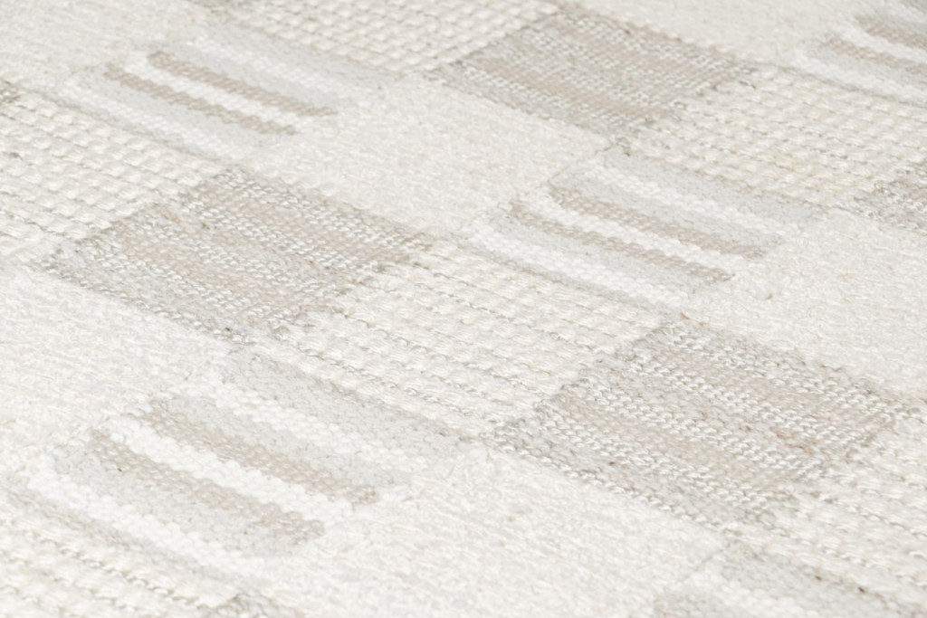 Scandinavian Rug with Geometric Patterns