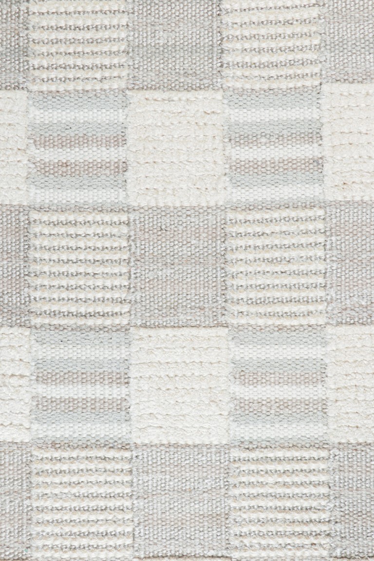 Scandinavian Rug with Geometric Patterns