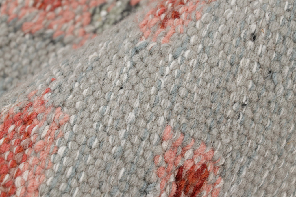Scandinavian Rug with Floral Patterns