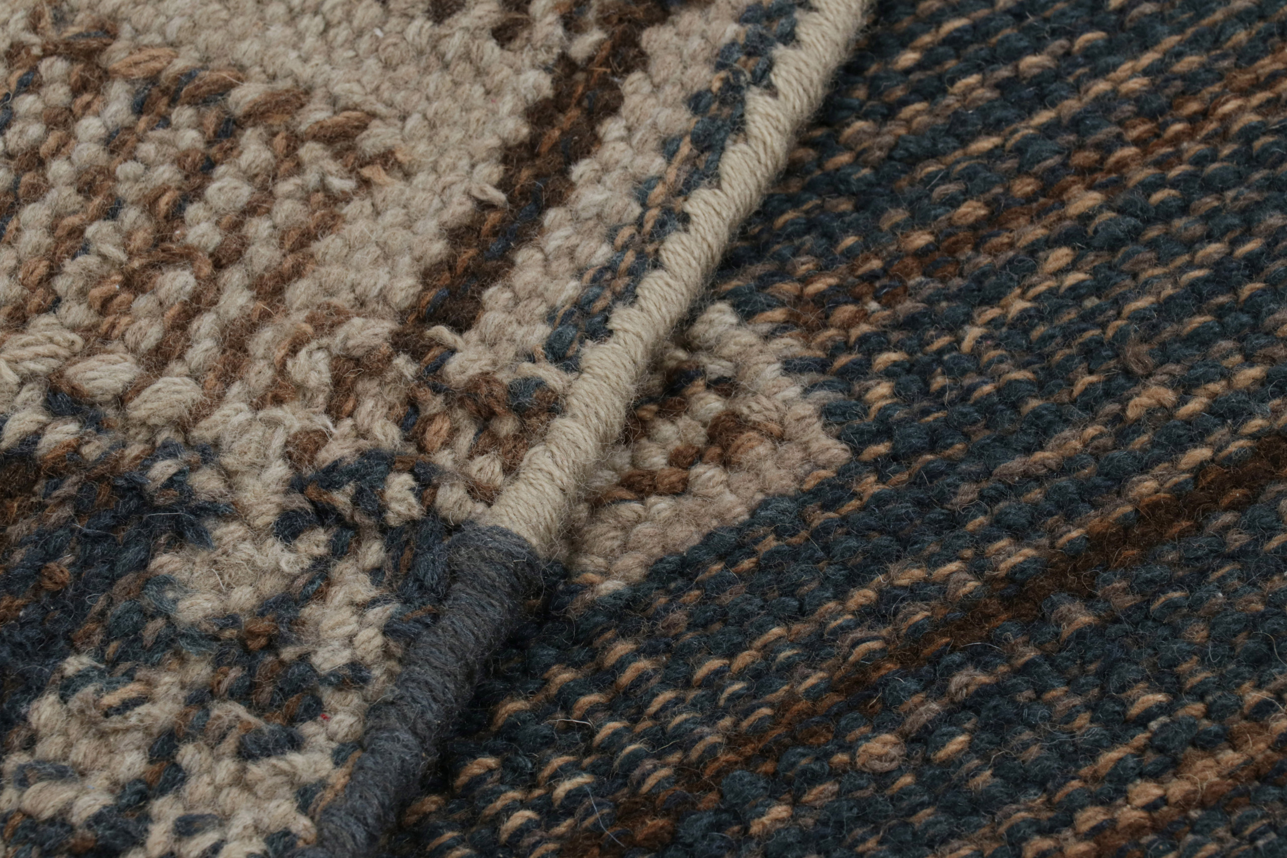 Scandinavian Rug with Geometric Patterns