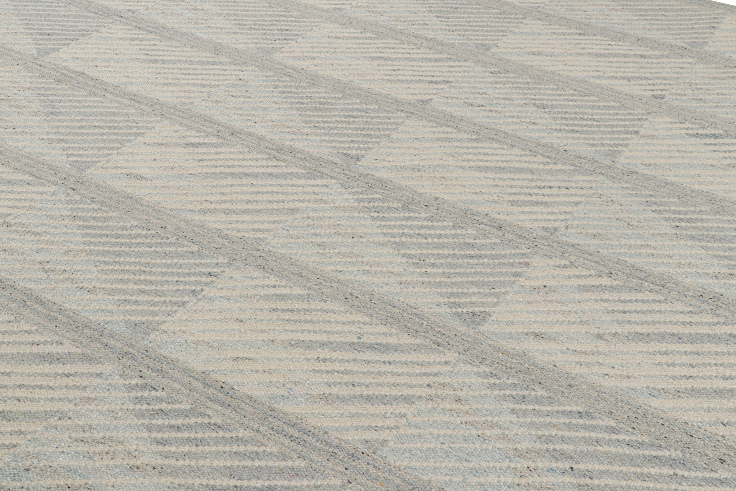 Scandinavian Rug with Geometric Patterns