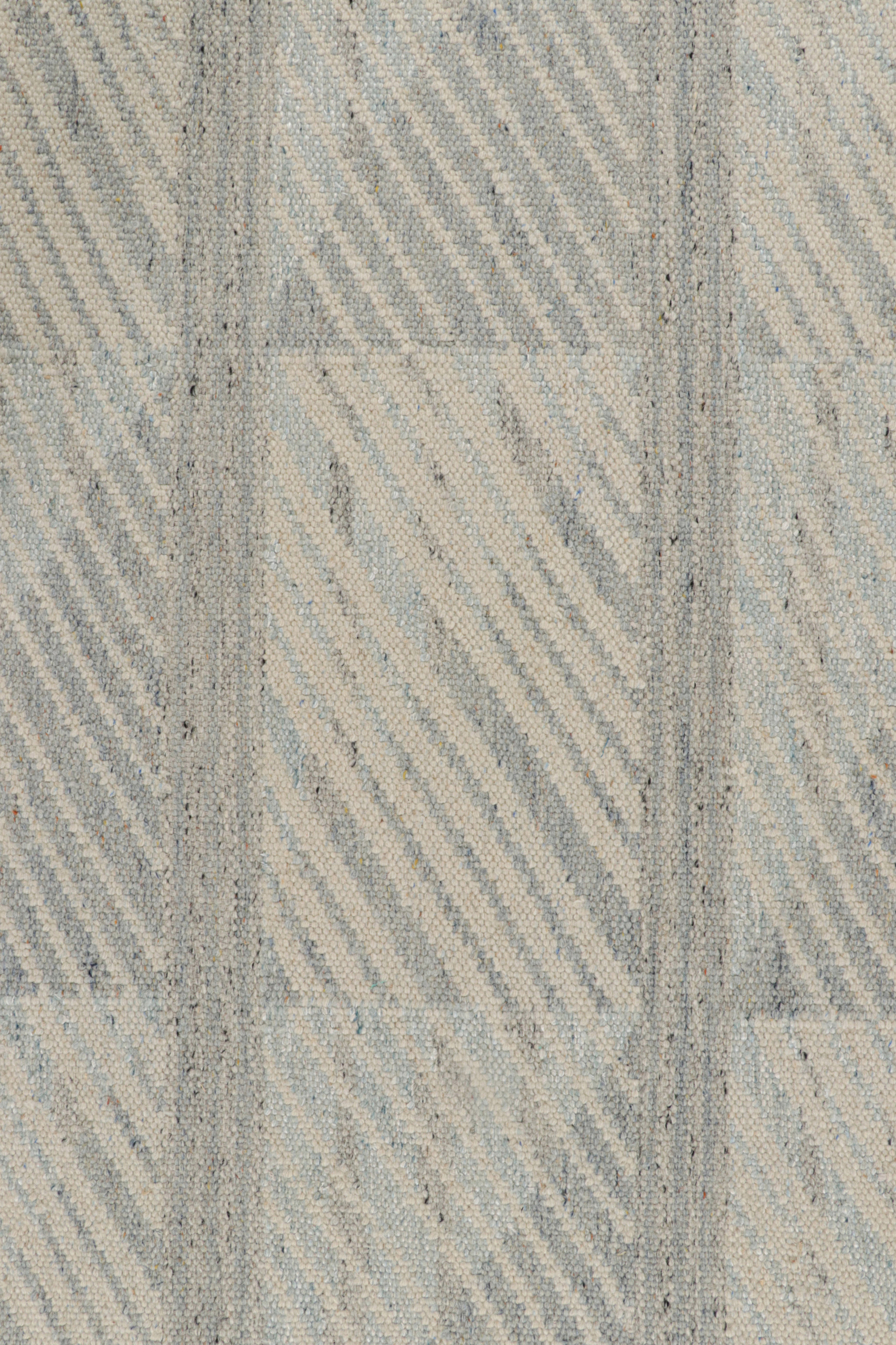Scandinavian Rug with Geometric Patterns