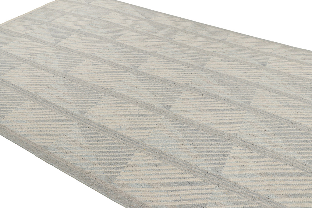 Scandinavian Rug with Geometric Patterns