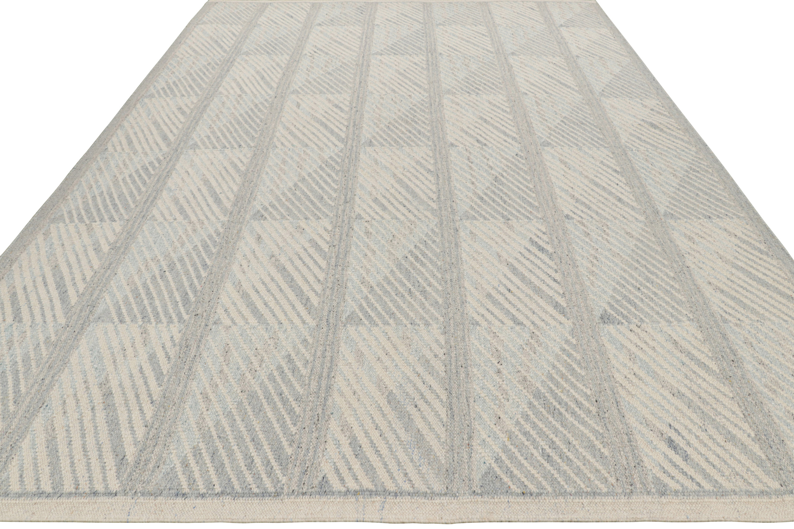 Scandinavian Rug with Geometric Patterns