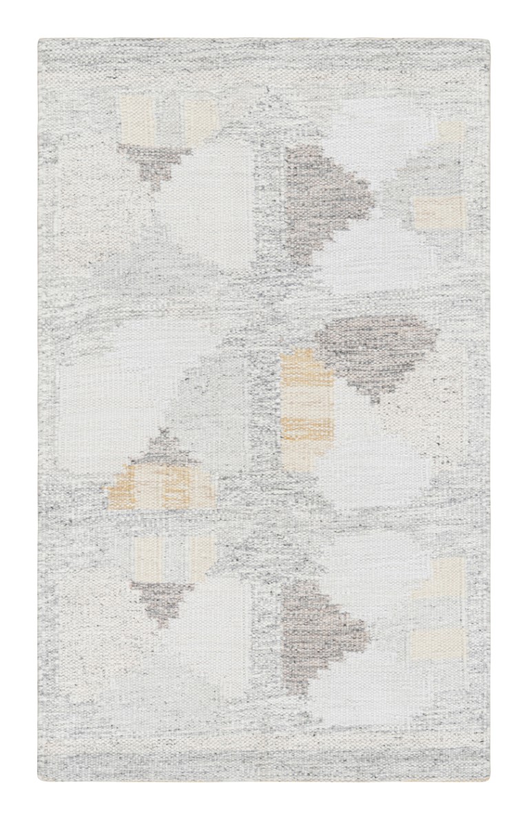 Scandinavian Rug with Geometric Patterns