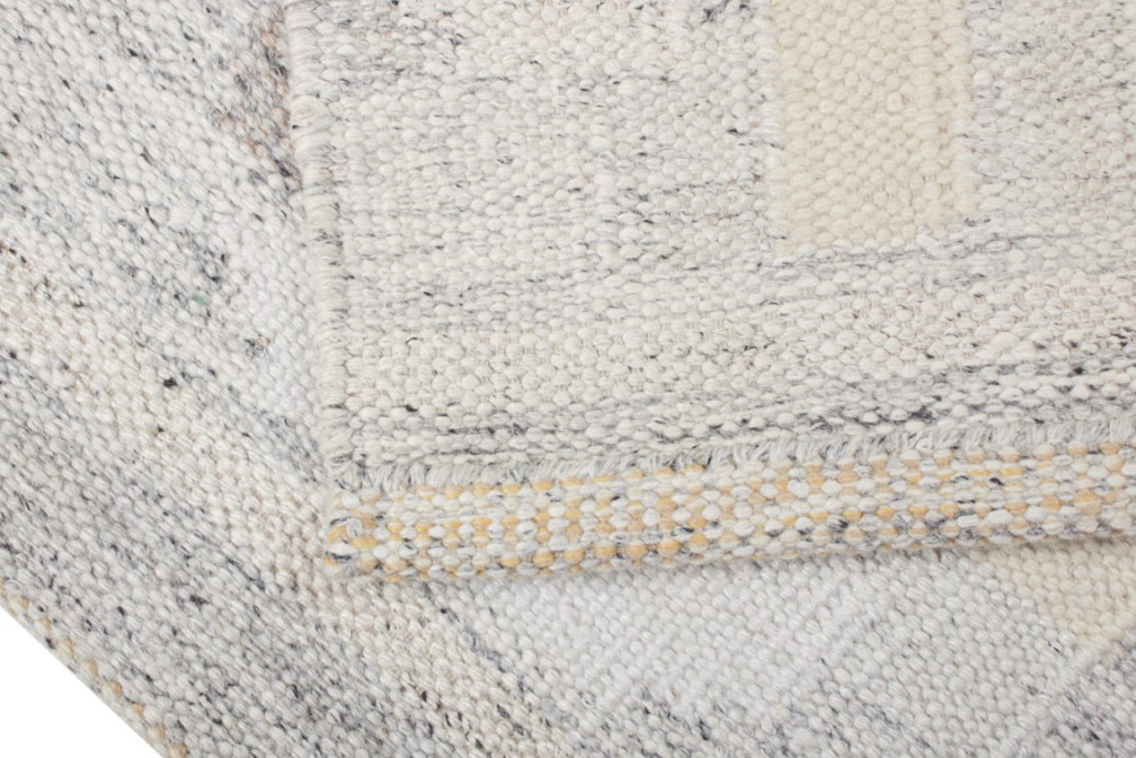 Scandinavian Rug with Geometric Patterns