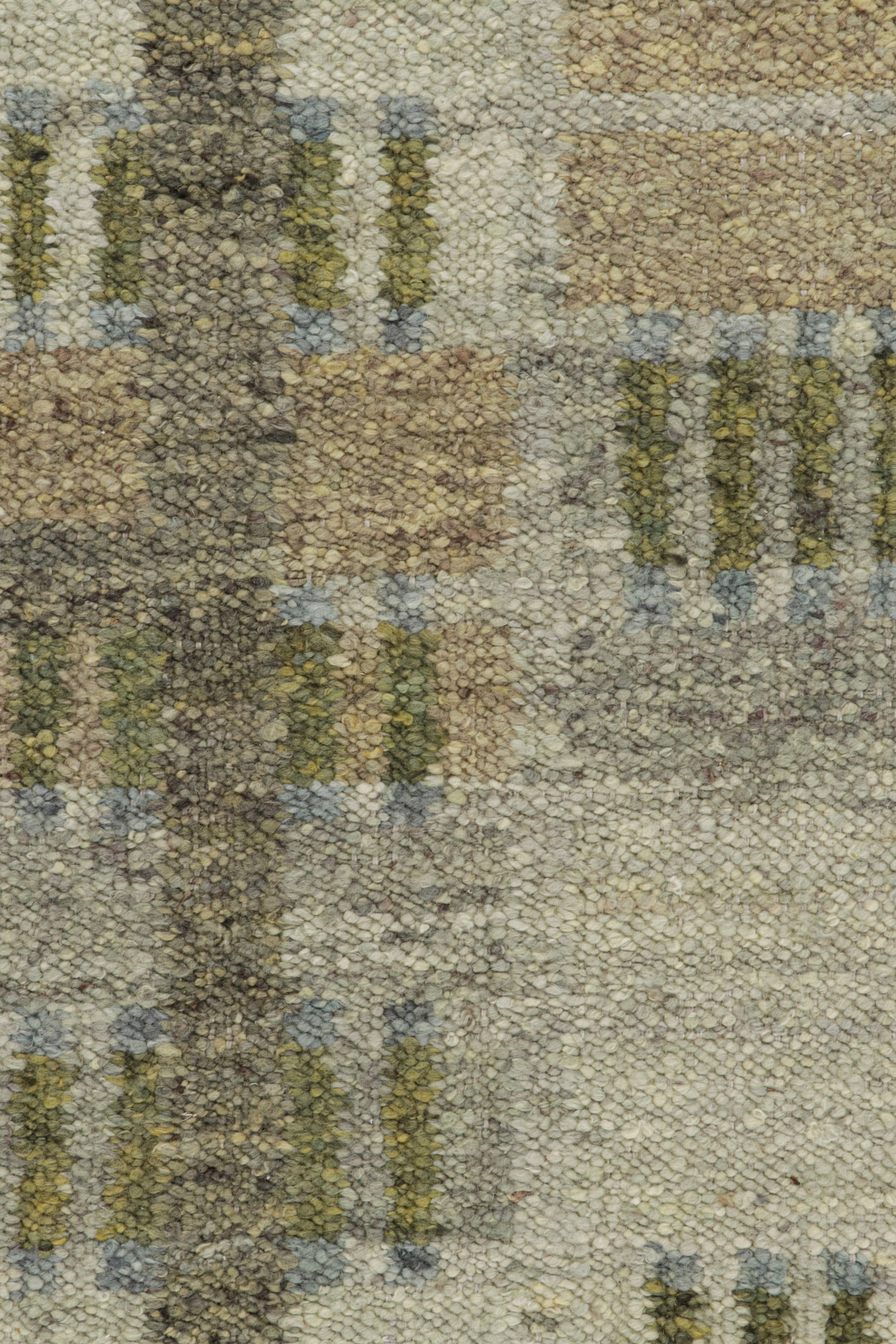 Scandinavian Rug with Geometric Patterns