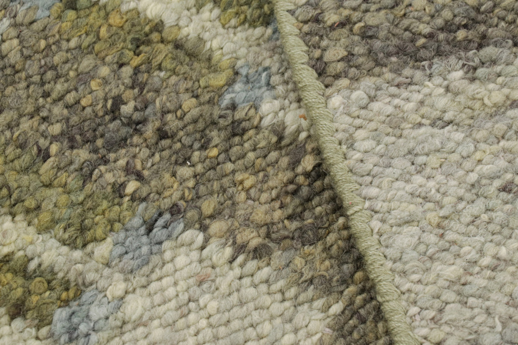 Scandinavian Rug with Geometric Patterns