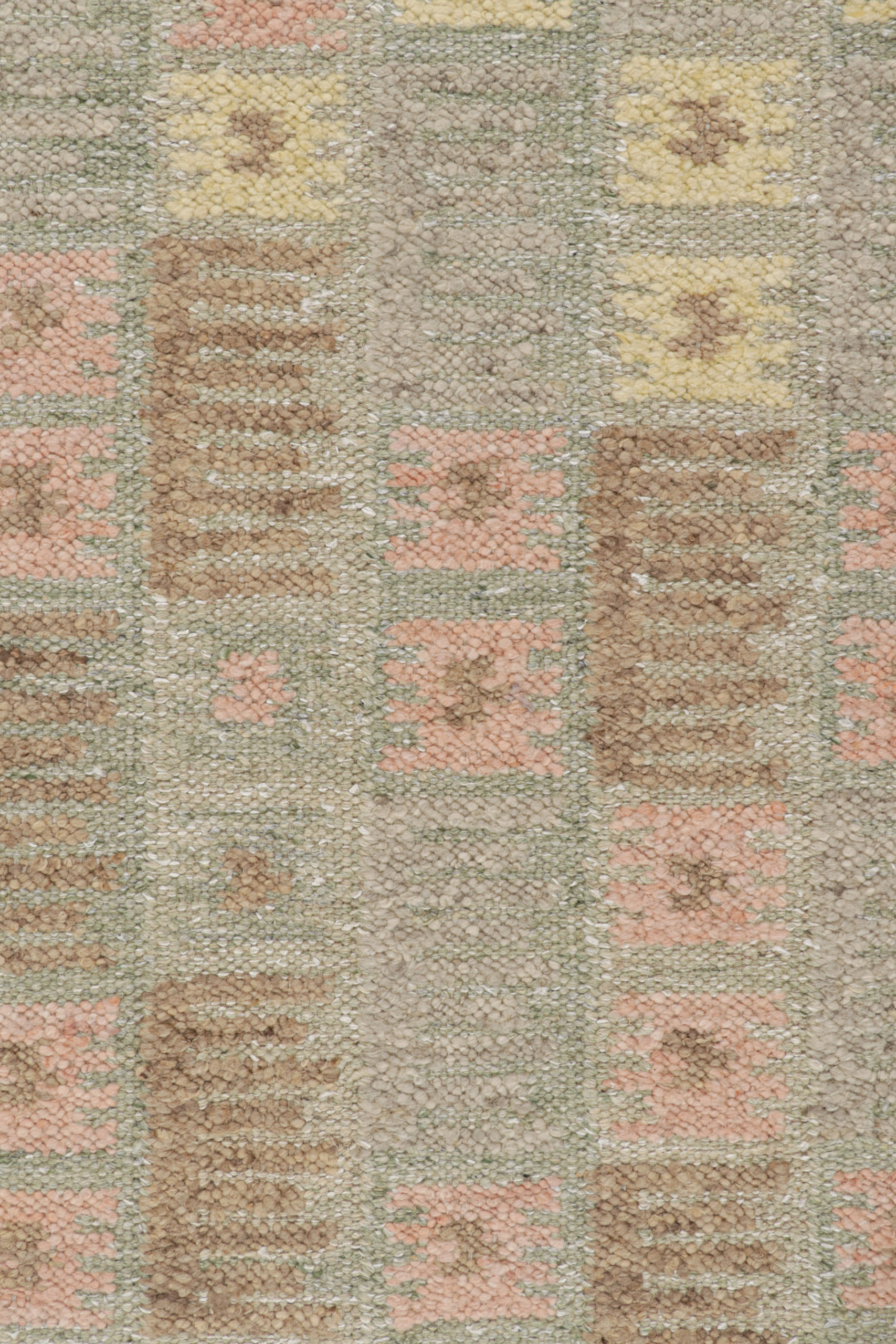 Scandinavian Rug with Geometric Patterns