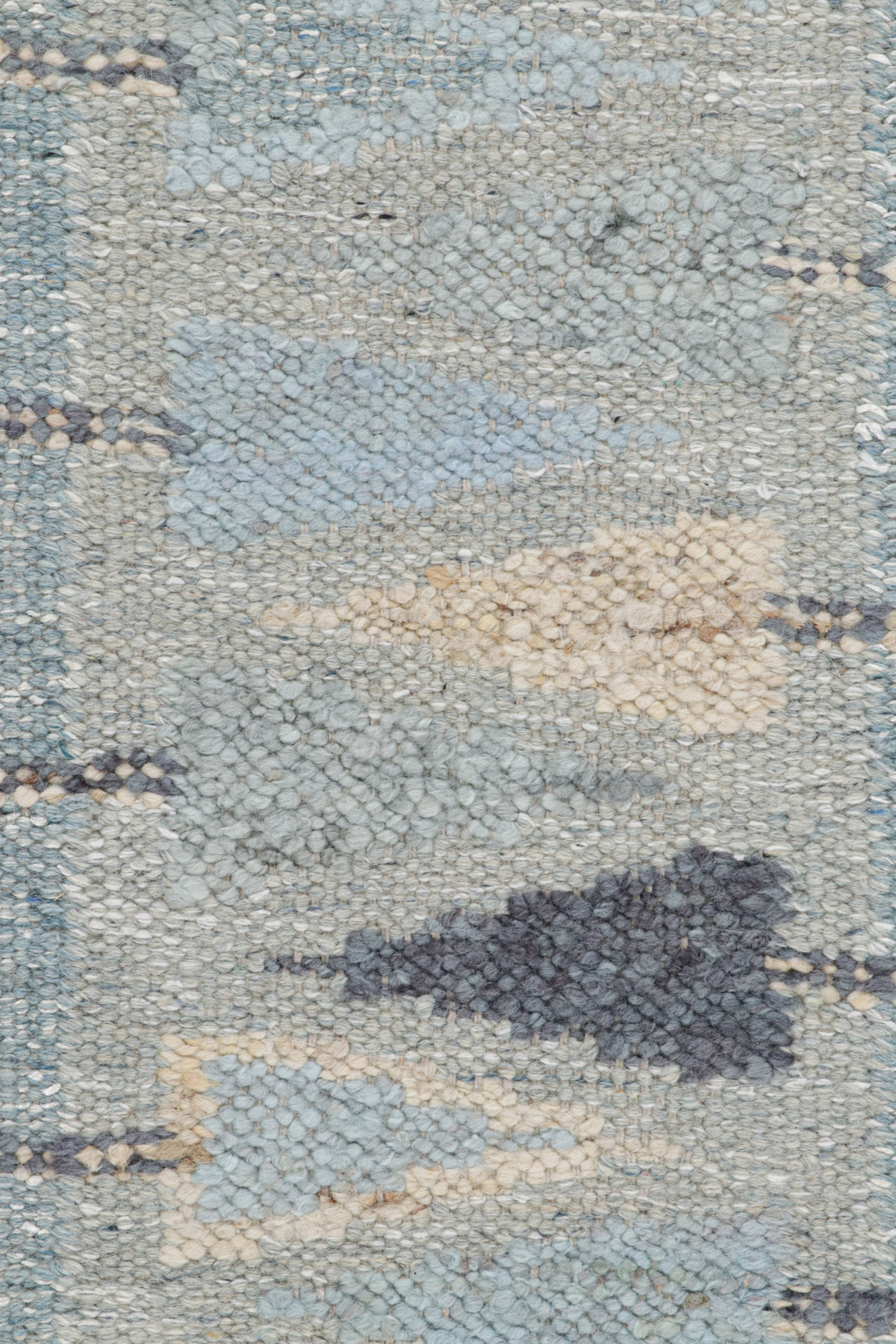 Scandinavian Rug with Geometric Patterns