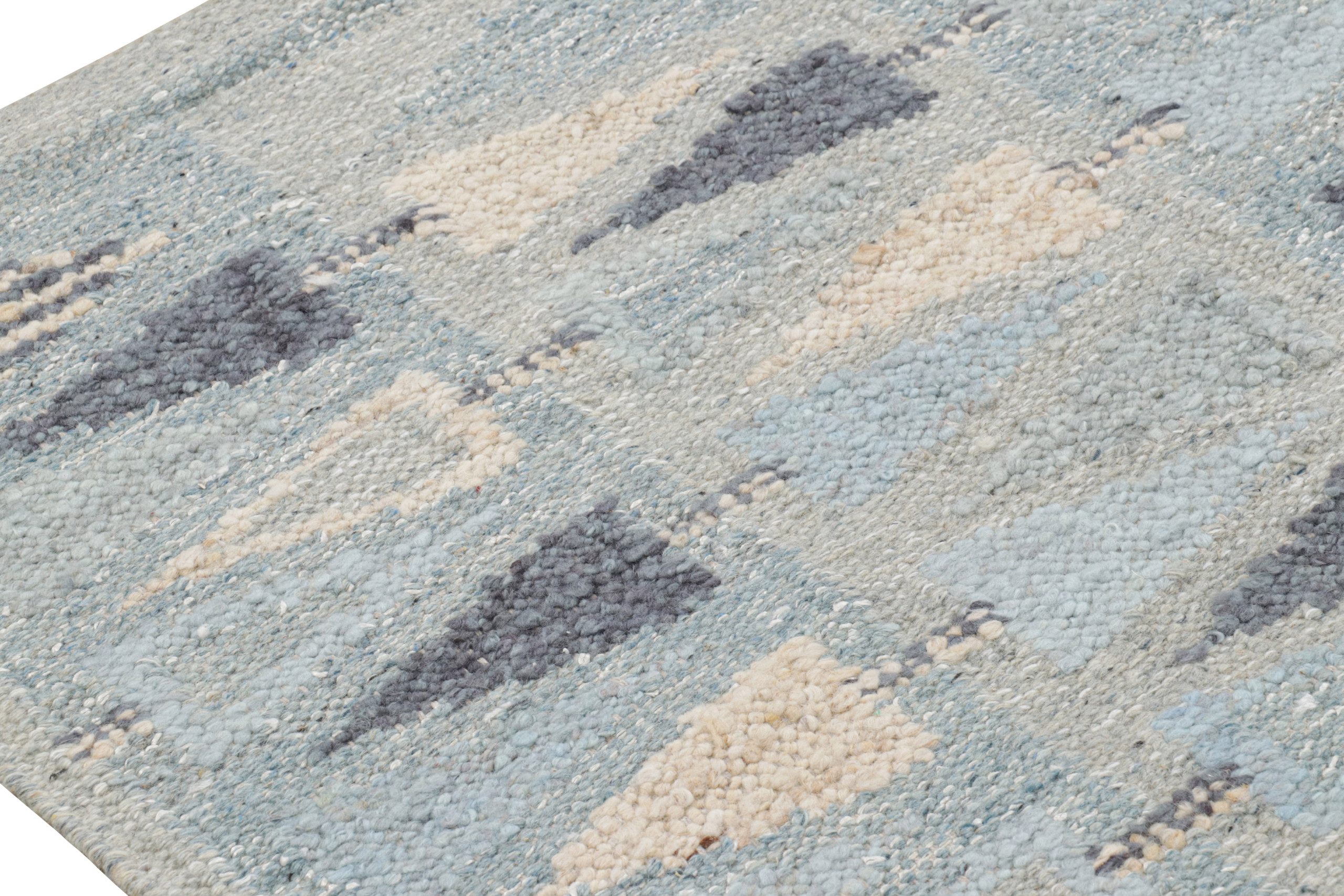 Scandinavian Rug with Geometric Patterns