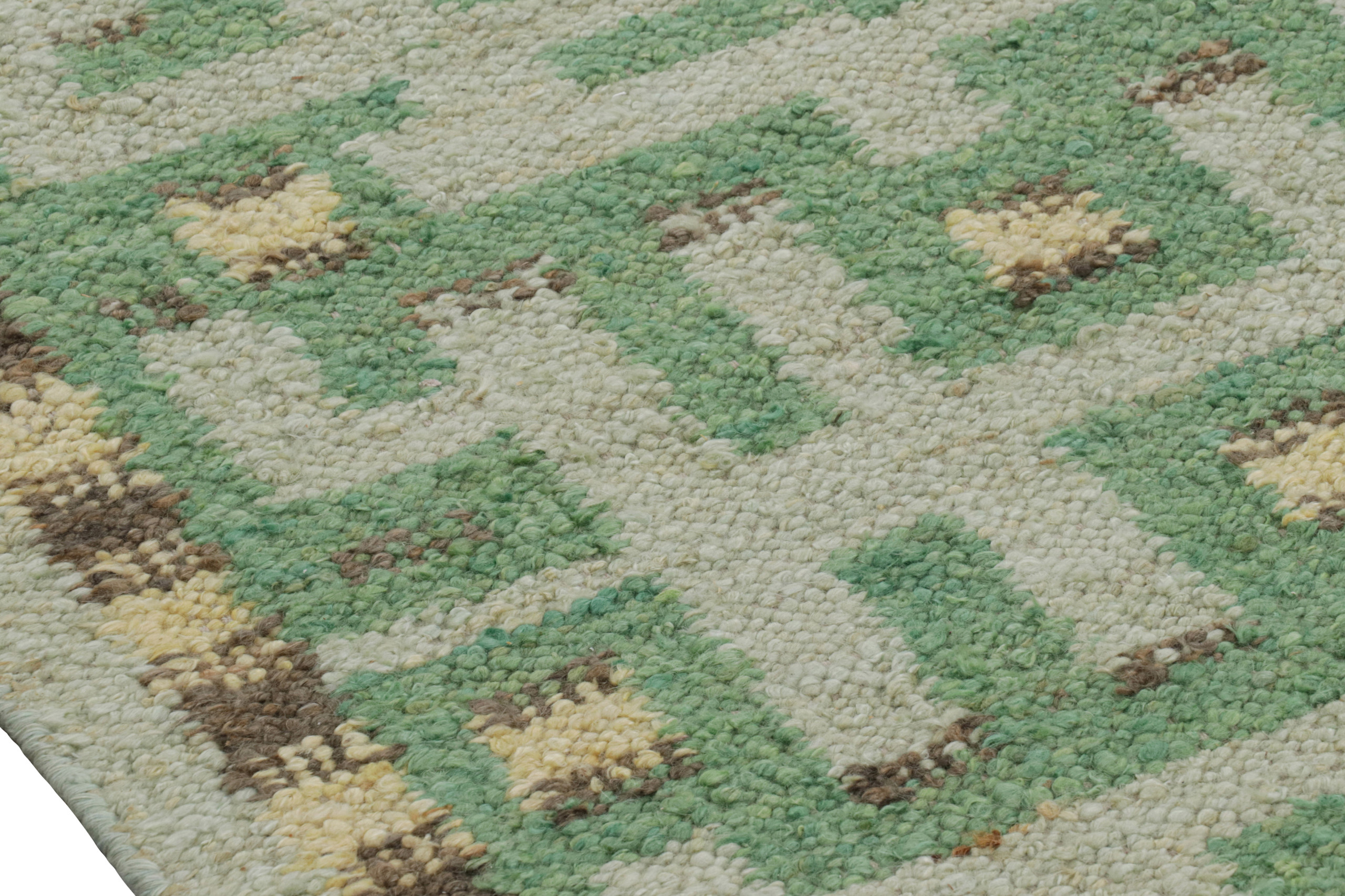 Scandinavian Rug with Geometric Patterns