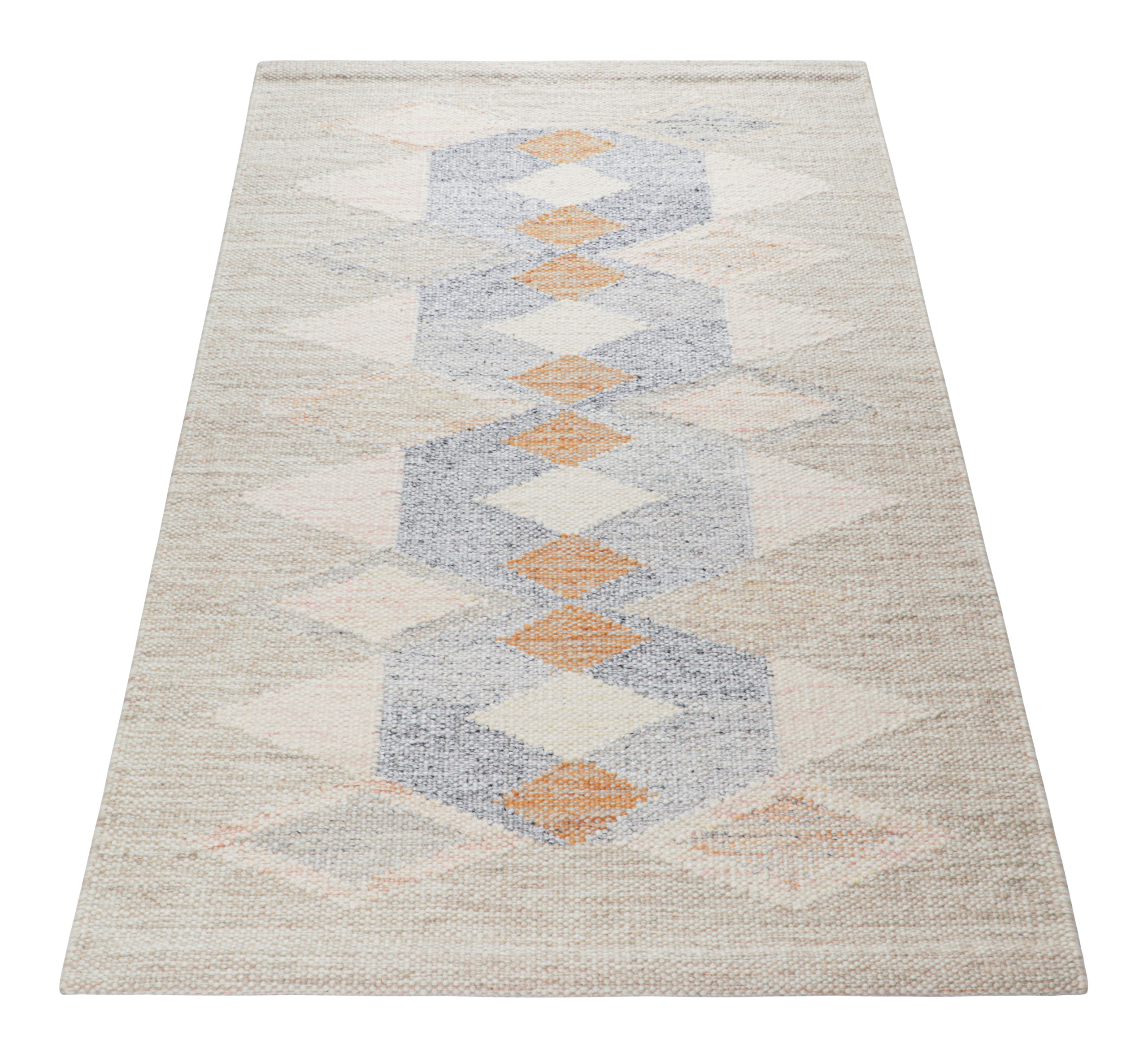 Scandinavian Rug with Geometric Patterns