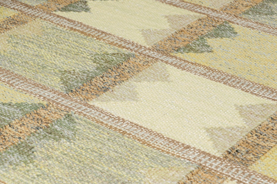 Scandinavian Custom Rug with Geometric Patterns