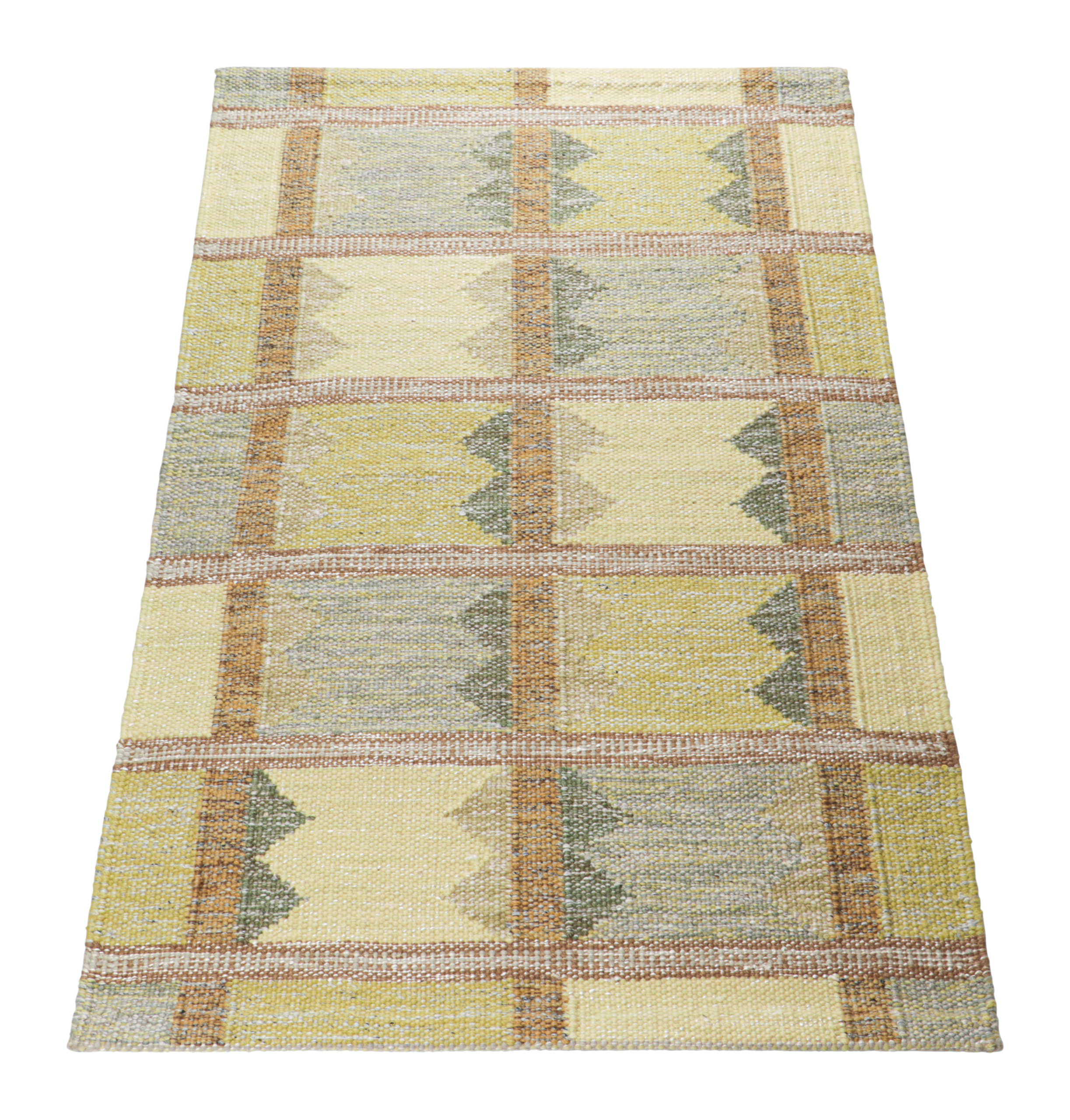 Scandinavian Custom Rug with Geometric Patterns