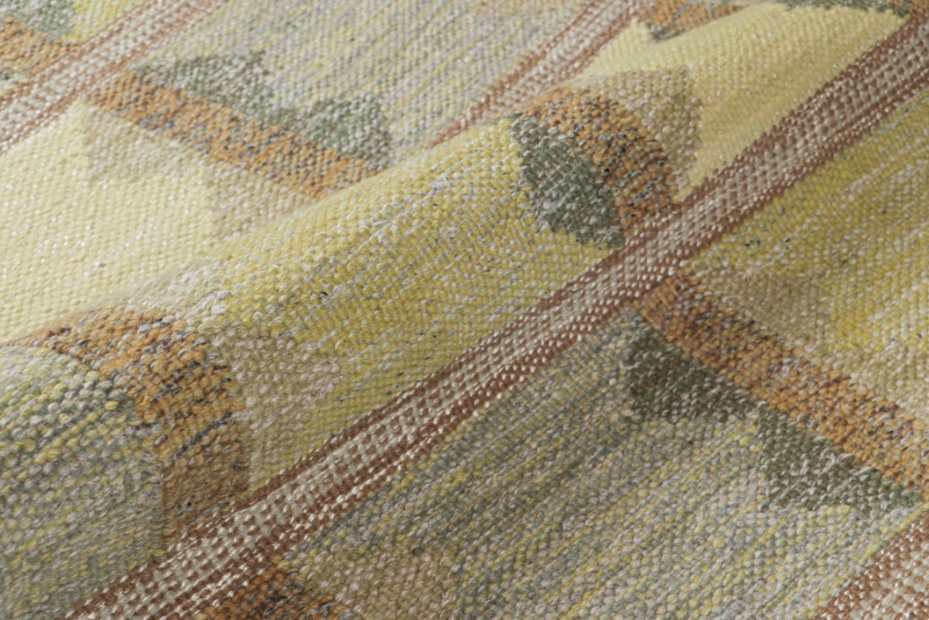 Scandinavian Custom Rug with Geometric Patterns