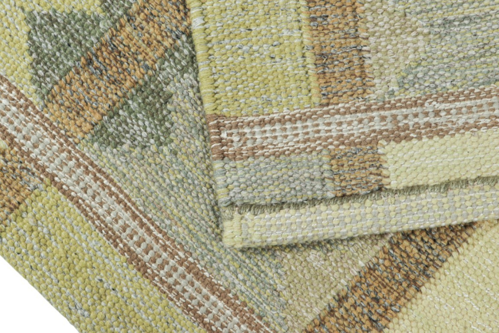 Scandinavian Custom Rug with Geometric Patterns