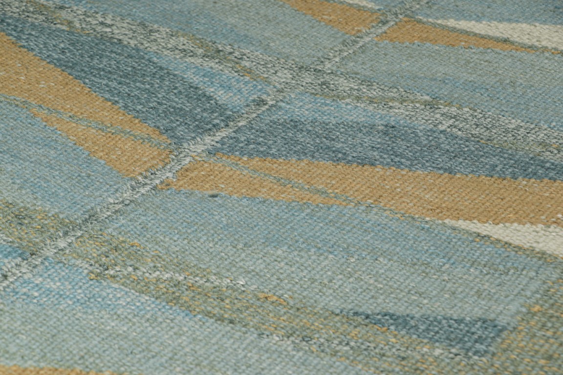 Scandinavian Rug with Geometric Patterns