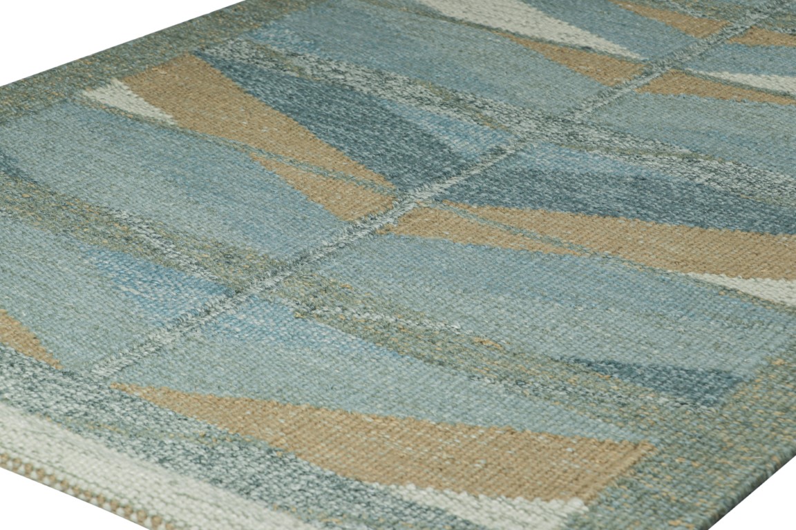 Scandinavian Rug with Geometric Patterns