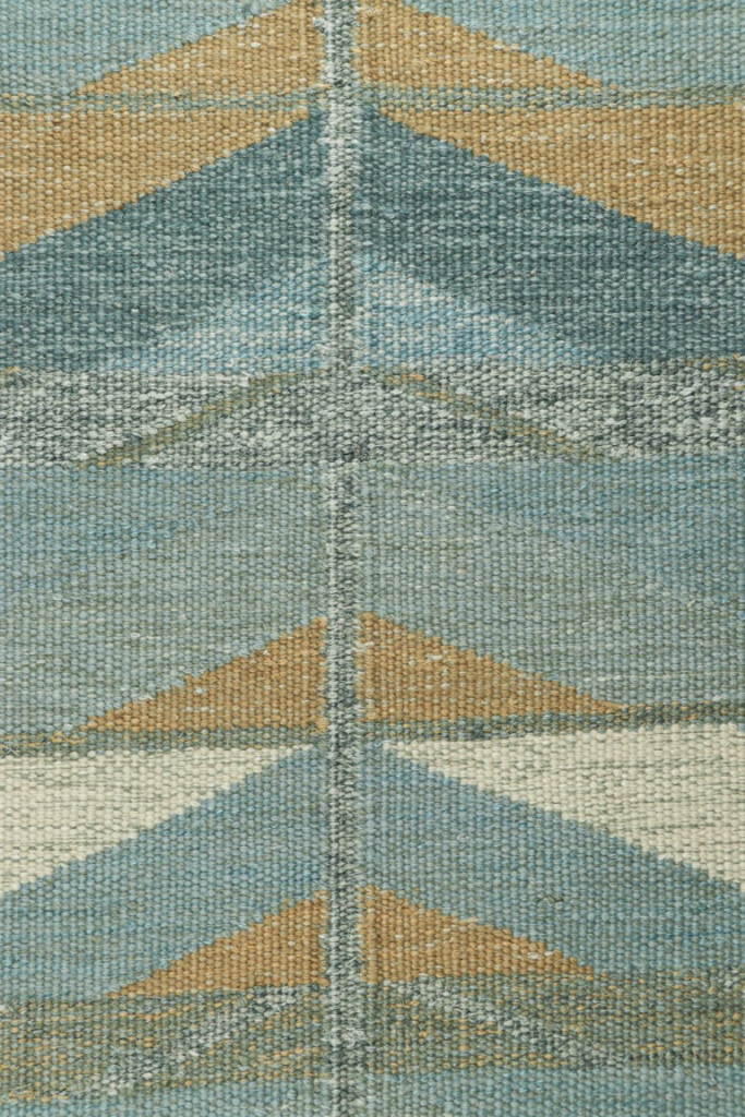 Scandinavian Rug with Geometric Patterns