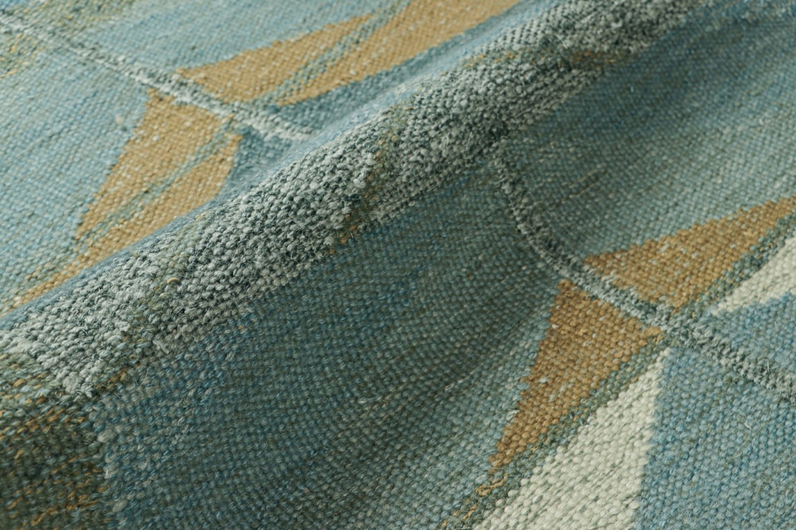 Scandinavian Rug with Geometric Patterns