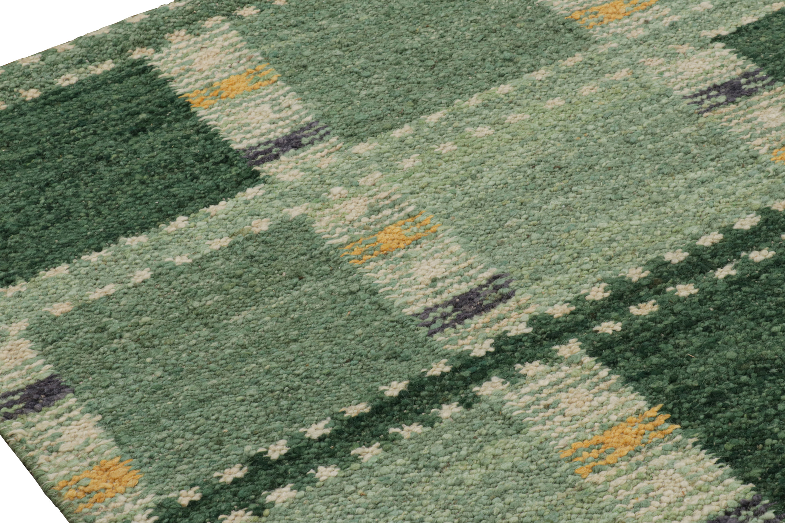 Scandinavian Rug with Geometric Patterns