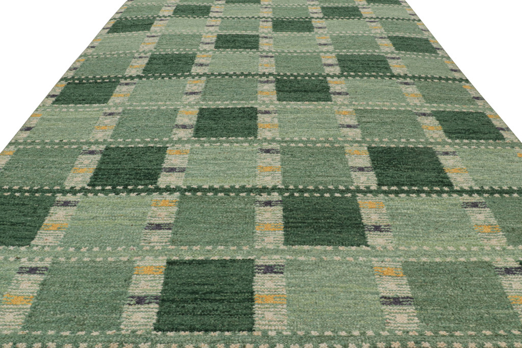 Scandinavian Rug with Geometric Patterns