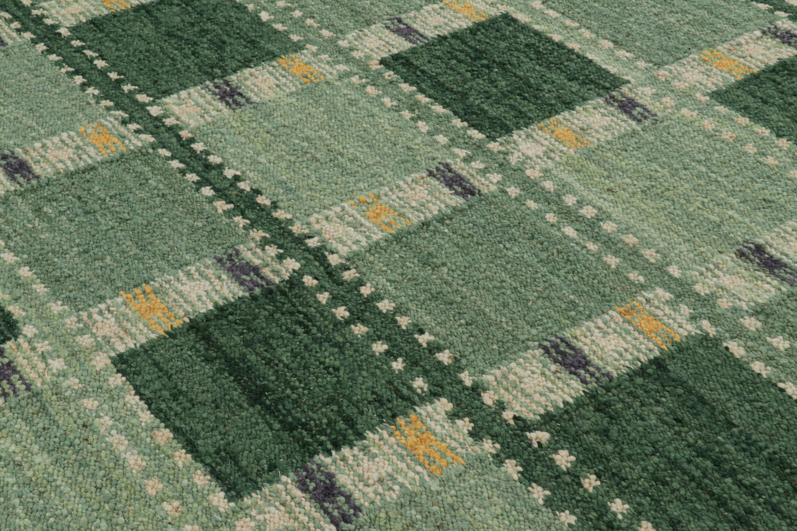 Scandinavian Rug with Geometric Patterns