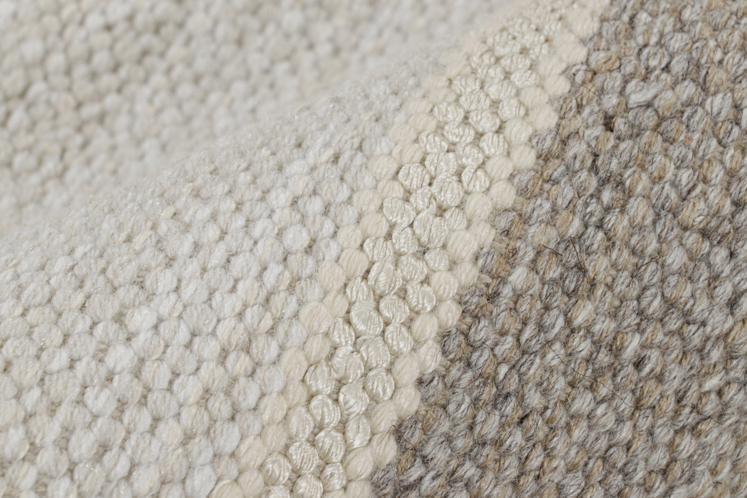 Scandinavian Rug with Geometric Patterns
