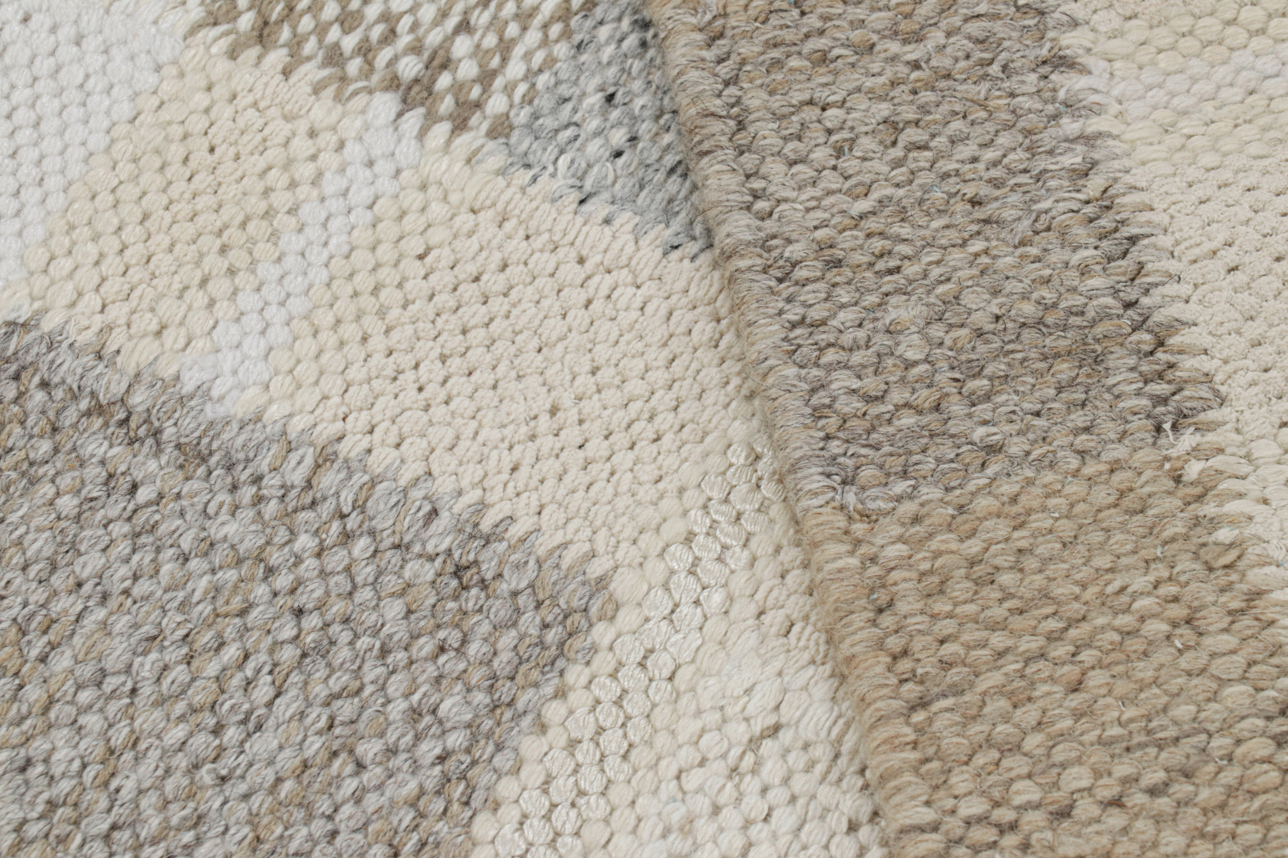 Scandinavian Rug with Geometric Patterns