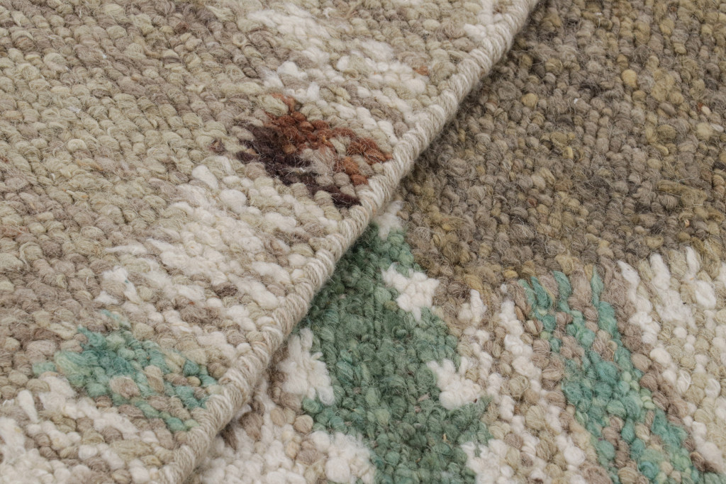 Scandinavian Rug with Geometric Patterns