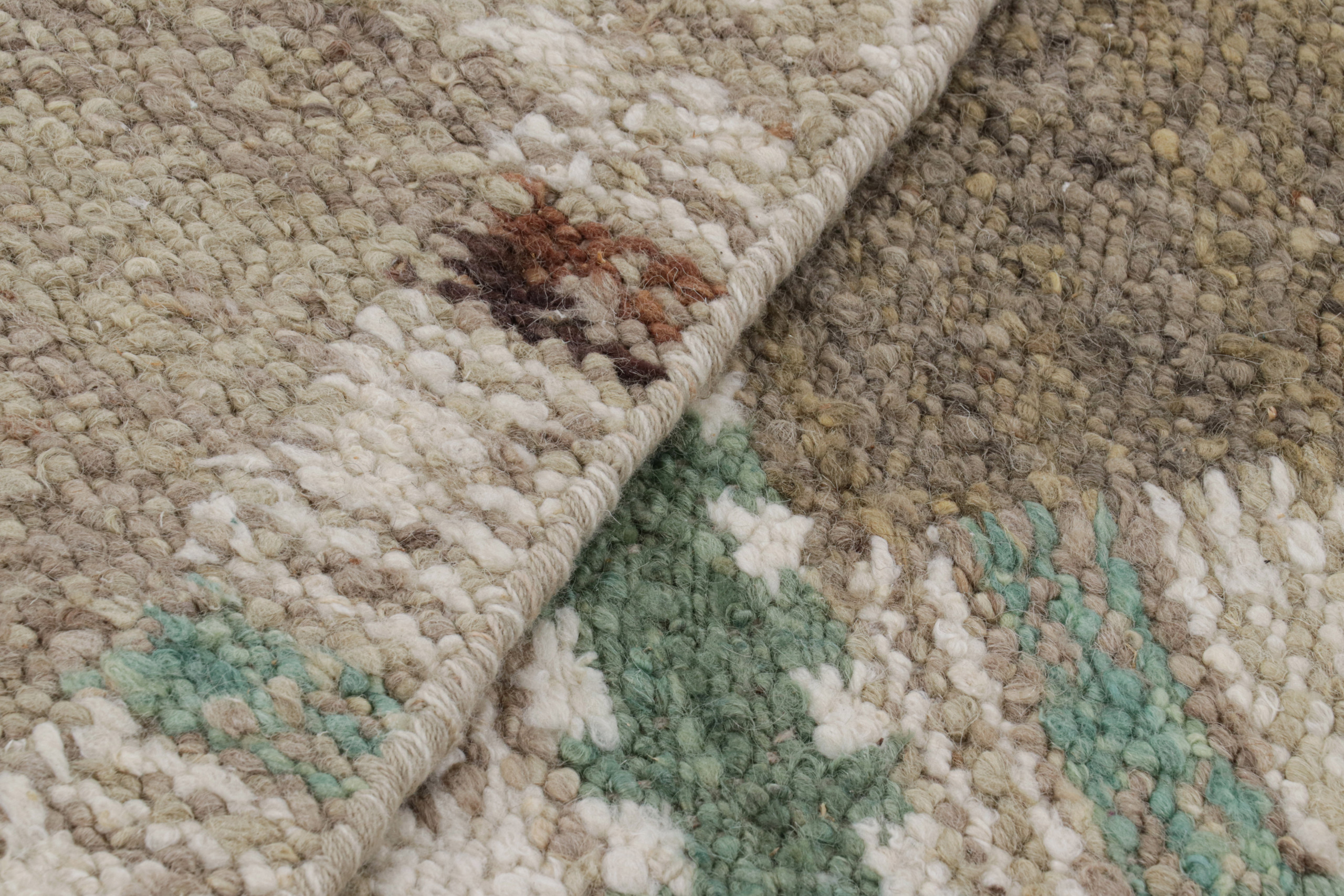 Scandinavian Rug with Geometric Patterns