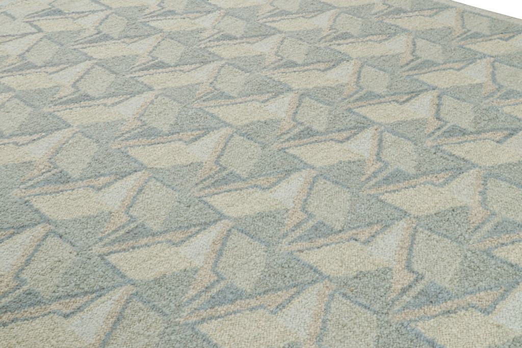 Scandinavian Rug with Geometric Patterns