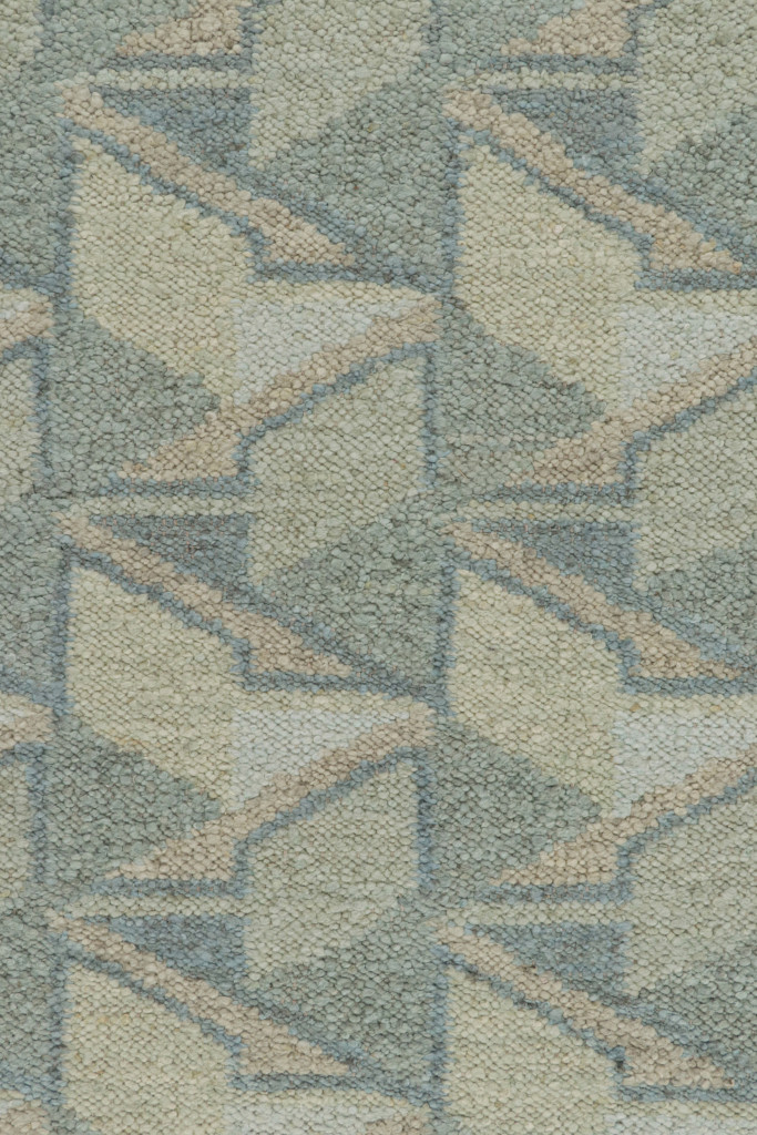 Scandinavian Rug with Geometric Patterns