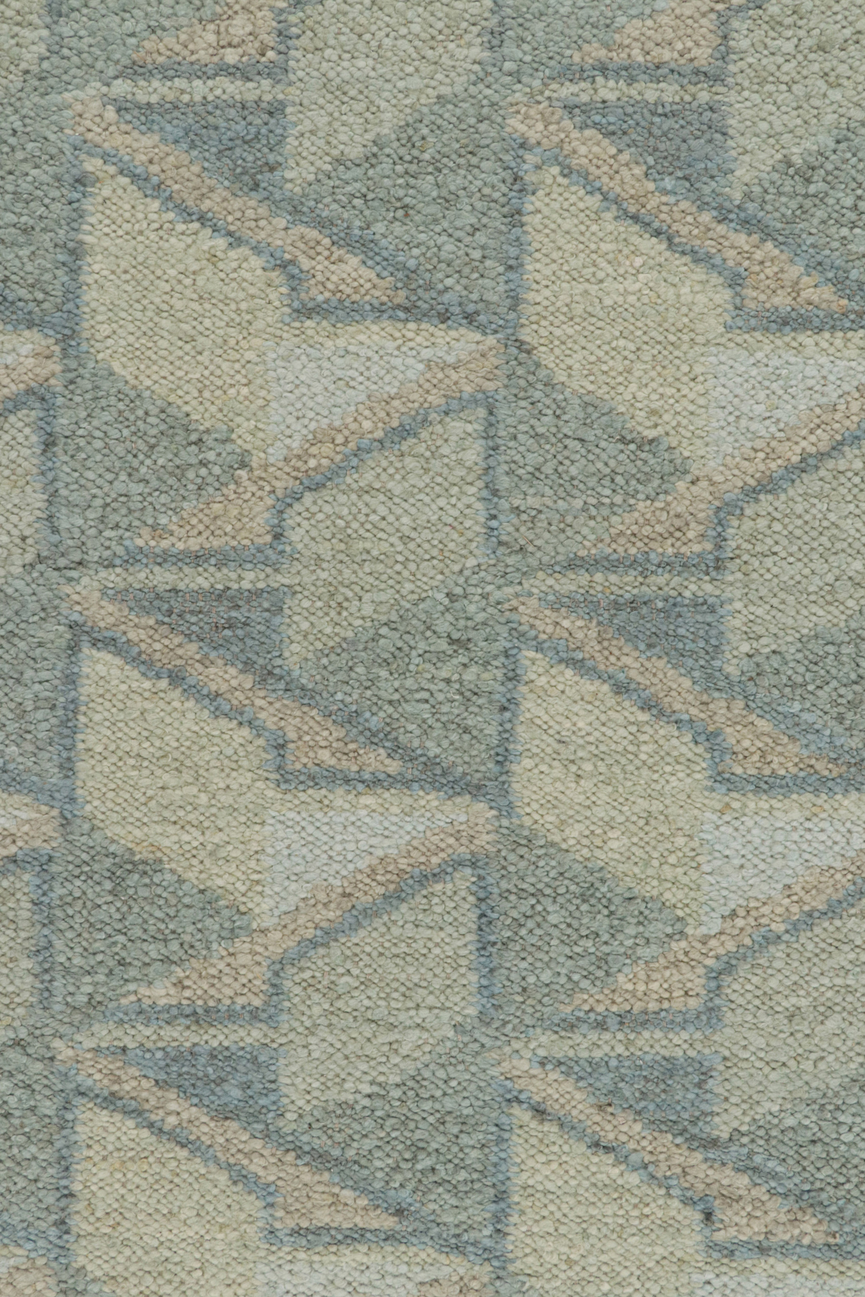Scandinavian Rug with Geometric Patterns