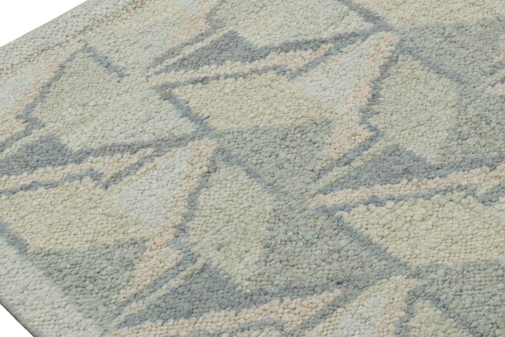Scandinavian Rug with Geometric Patterns